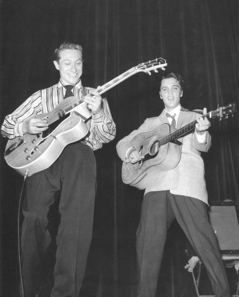 Scotty Moore and Elvis