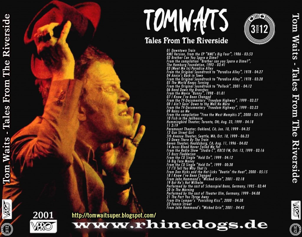 Tom Waits - Tales From The Riverside - Back