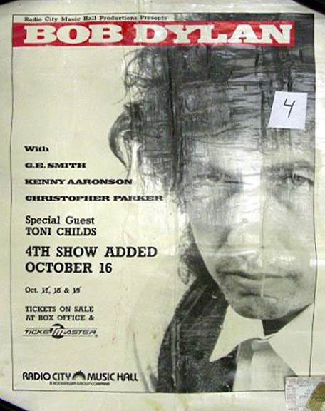 1988-10-18 New York poster