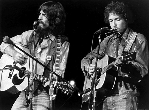 Bob Dylan & George Harrison 1971