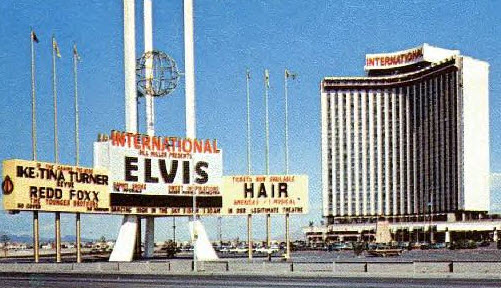 Elvis presley las vegas internation hotel
