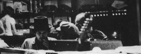 Bob Dylan at the console at Muscle Shoals producing "Barry Goldberg" in 1973