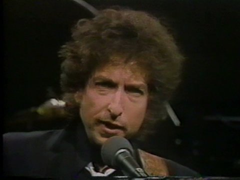 Bob Dylan Letterman 1984