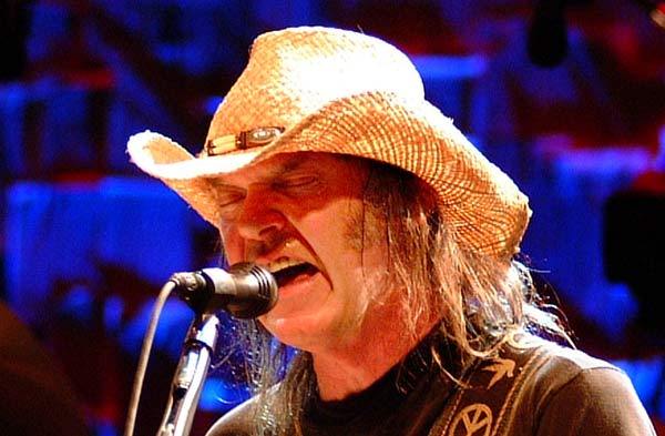 Neil Young cowboy hat