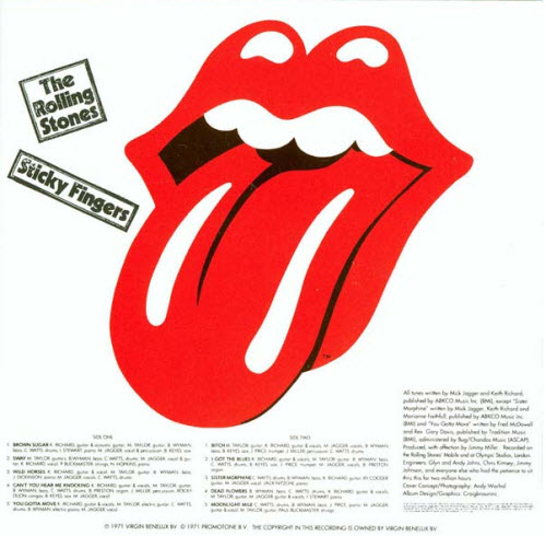 Rolling stones sticky fingers back