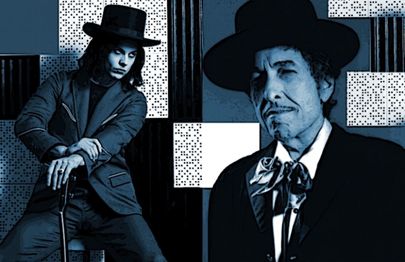 Jack White and Bob Dylan