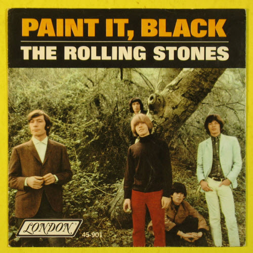 rolling stones paint it black
