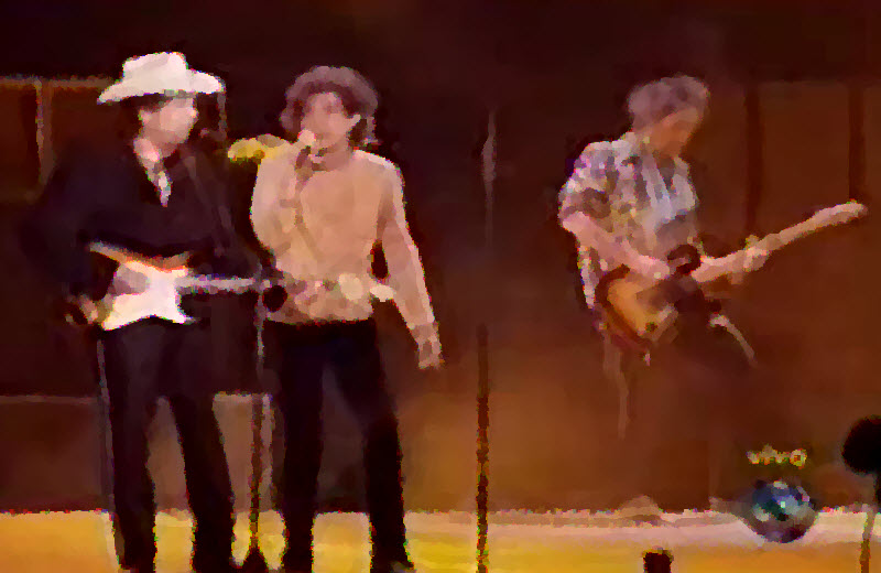 Bob Dylan & The Rolling Stones Rio 1998