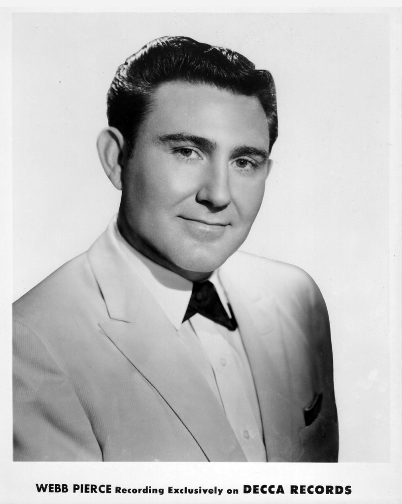 August 08: Webb Pierce was born in 1921