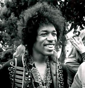 Jimi Hendrix plays Bob Dylan and Beatles