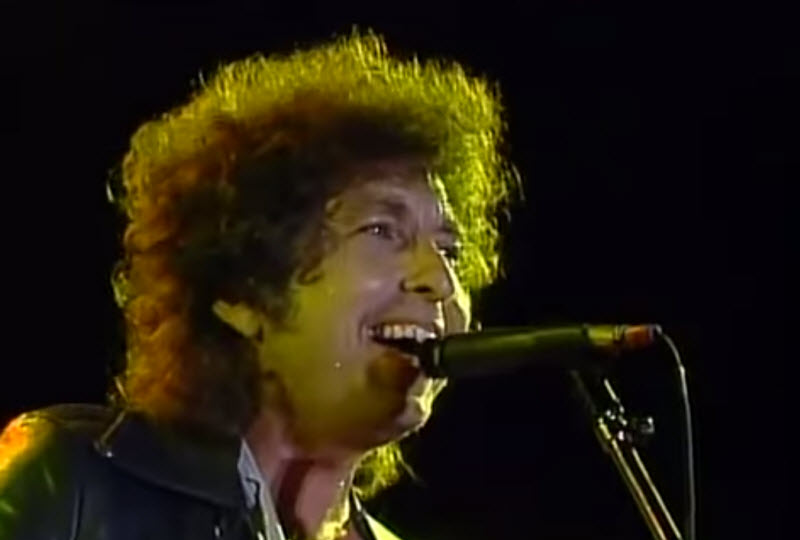 bob Dylan Farm Aid 1985