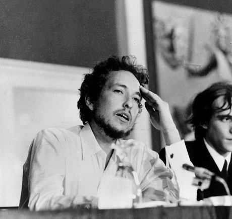 bob dylan press conference isle of wight 1969