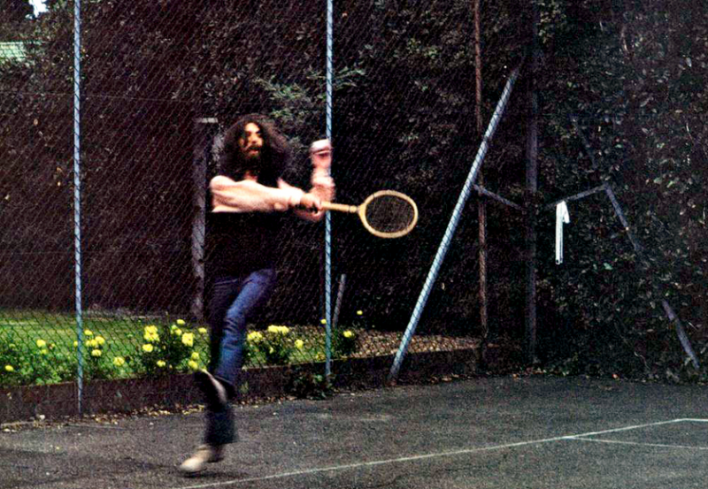 george harrison tennis 1969