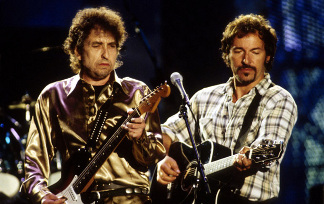 bob-dylan-and-bruce-springsteen 1995