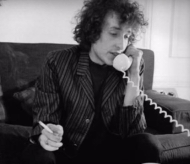 bob dylan on the phone - 1966
